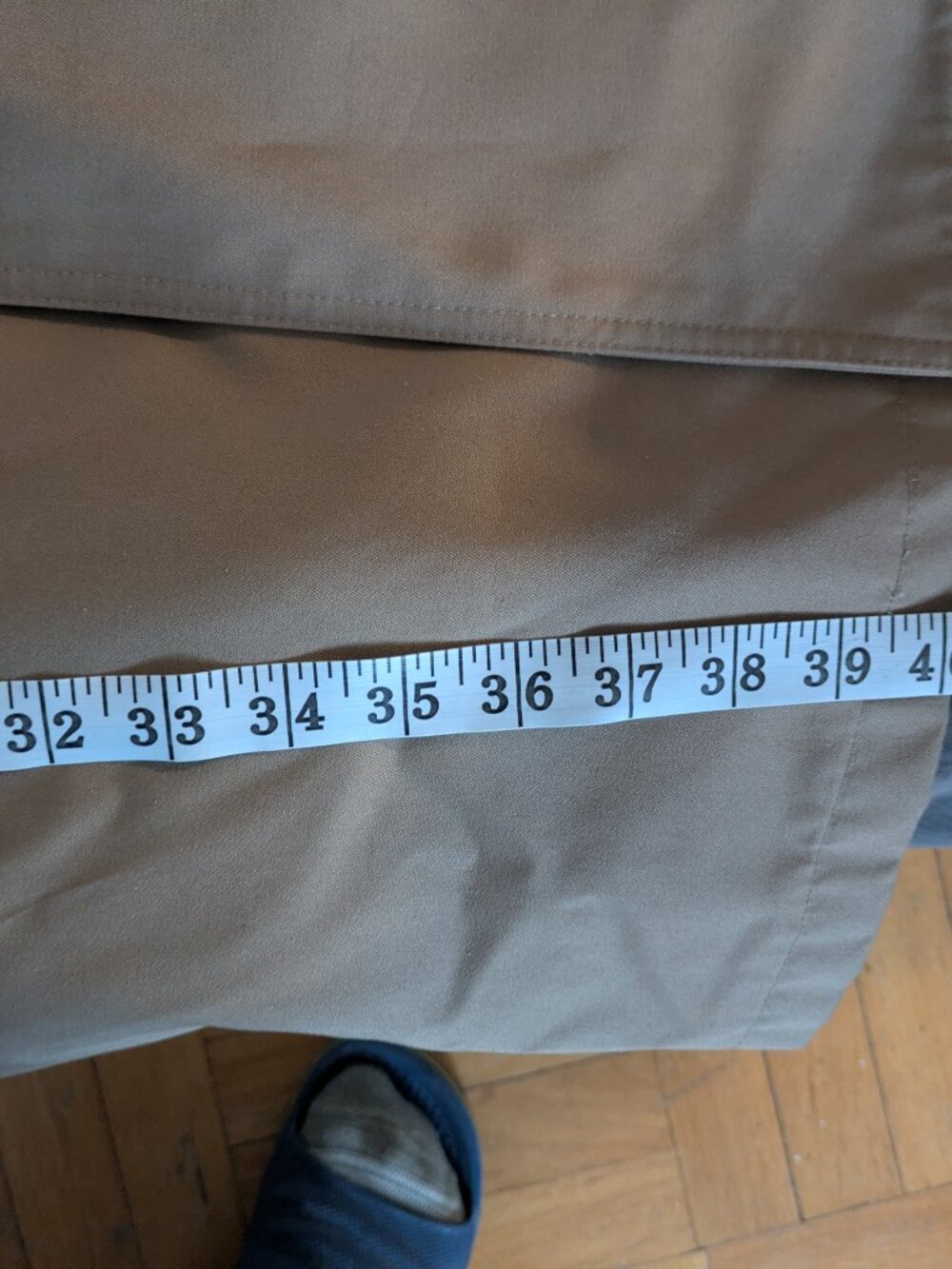 Stormport Khaki Trenchcoat 42R Men's Medium - Picture 5 of 7